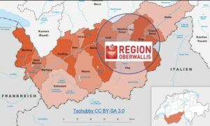 Skikarten Wallis -Geografie Wallis auch als PDF